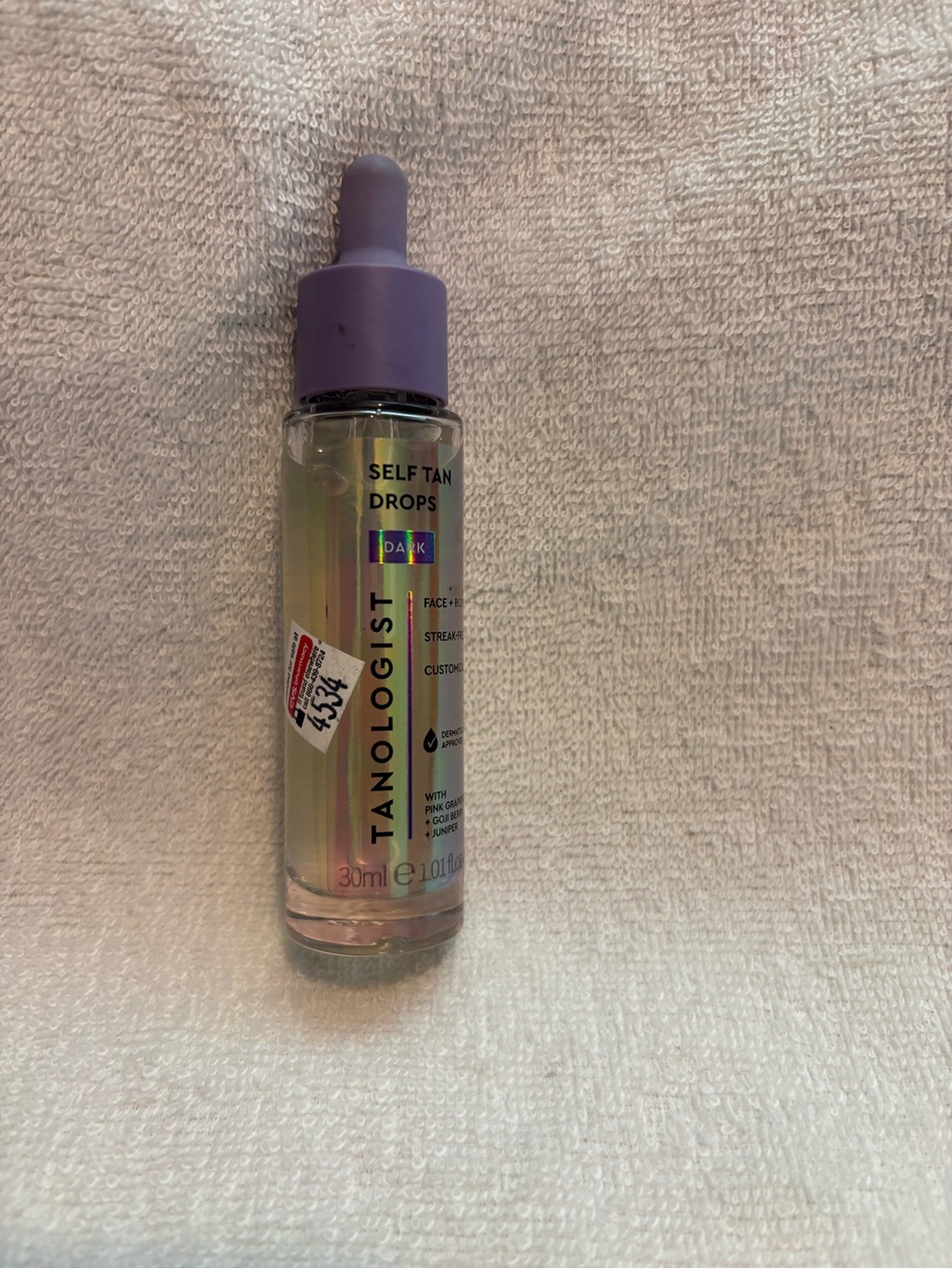 New Tanologist self tan drops dark